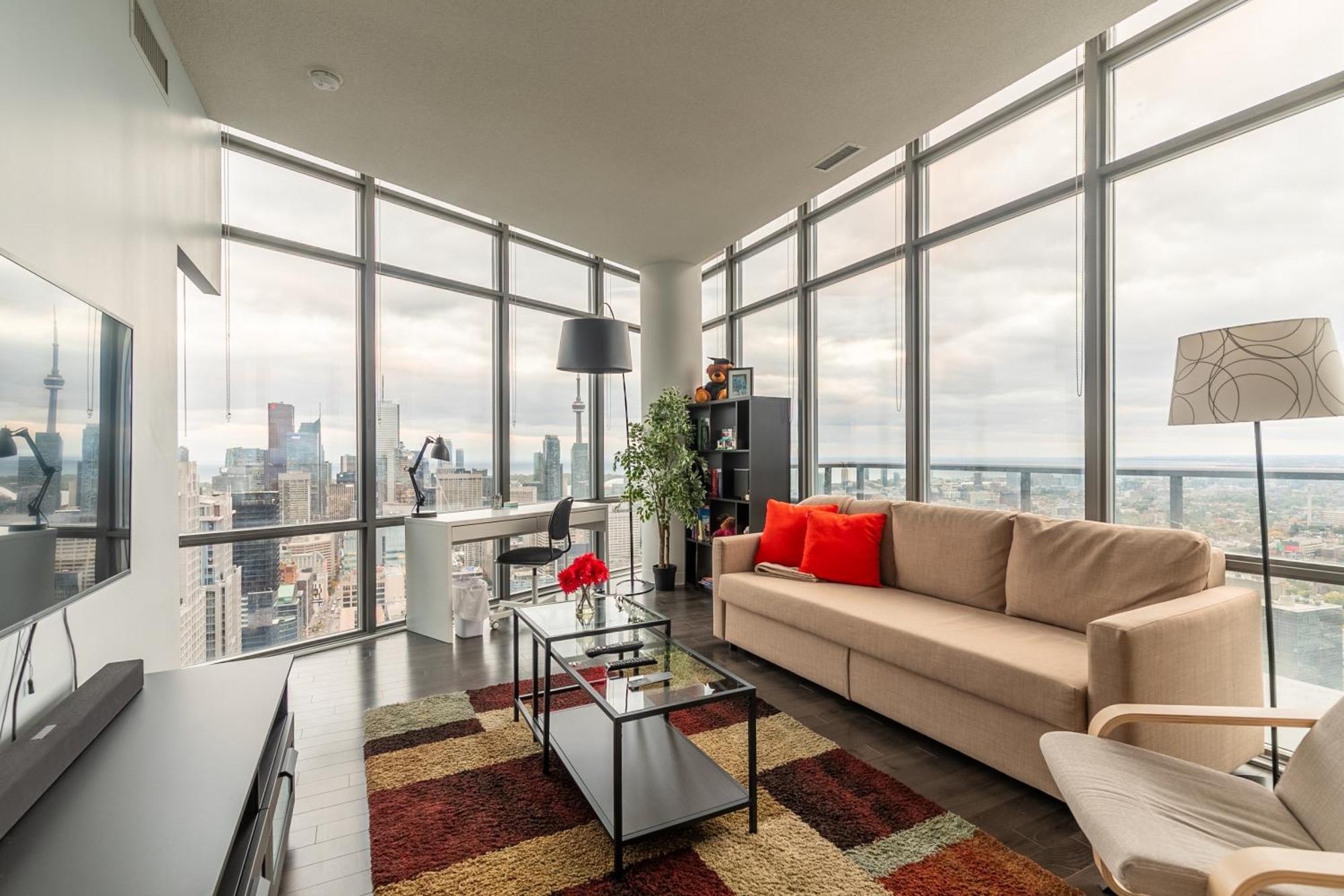 Great View High Rise In Central Toronto Exterior foto